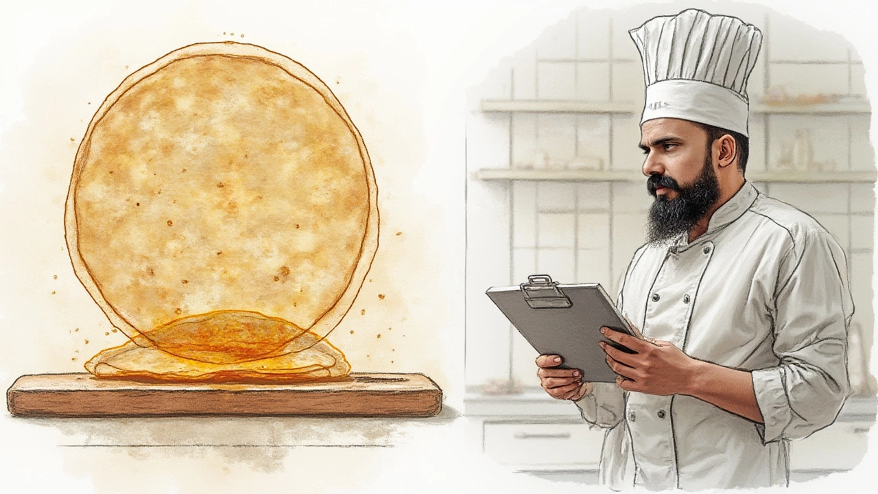Comparing Rotis: Oil vs. No Oil