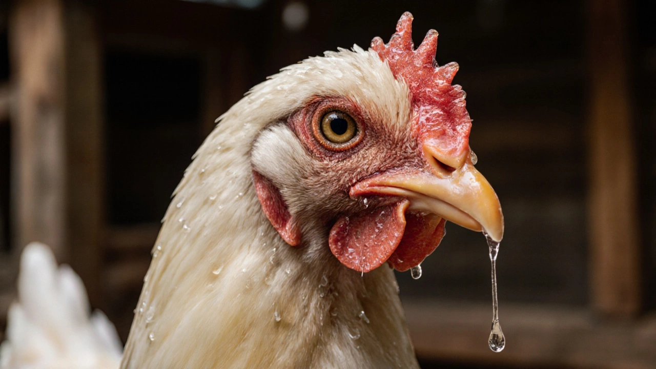 What Is the Liquid Coming Out of My Chicken’s Mouth? (It’s Not What You Think)
